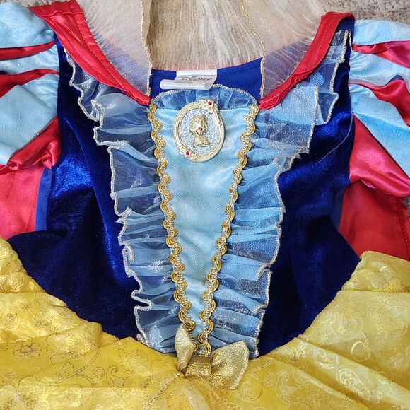 Disney Store toddler girls Snow White costume dress size 4 - Picture 7 of 12